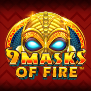 9 masks of fire by microgaming
